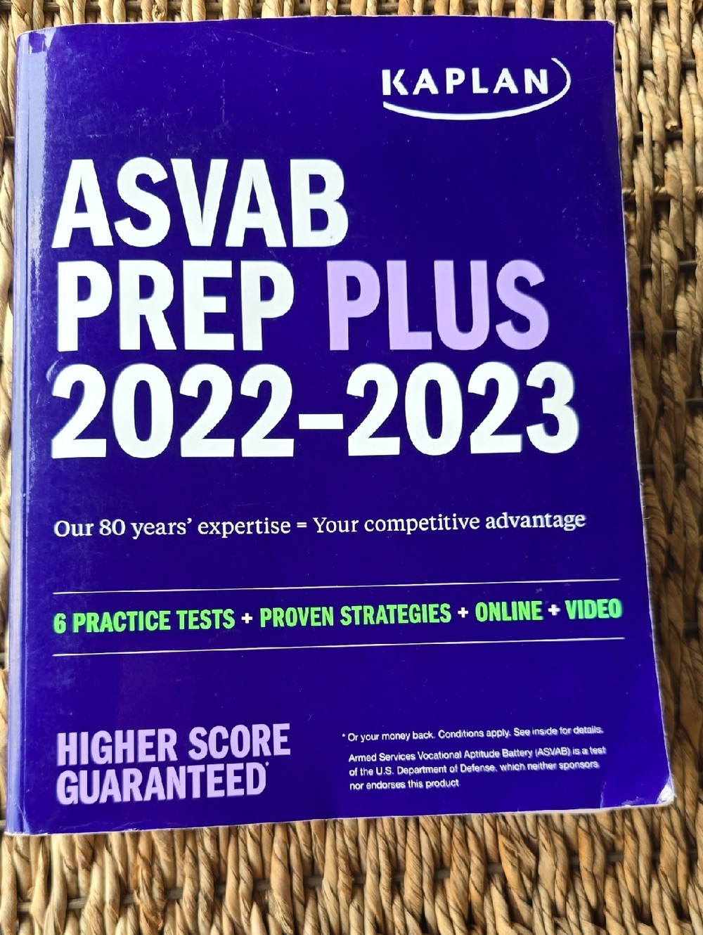 Kaplan Test Prep
ASVAB Prep Plus 2022–2023